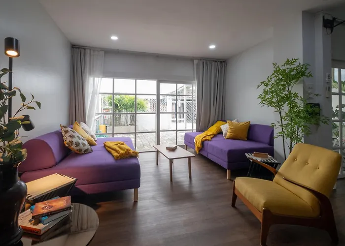 The Blue Door 3 Bedroom House Sukhumvit 4 Hébergement de vacances Bangkok