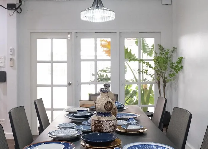 The Blue Door 3 Bedroom House Sukhumvit 4 Hébergement de vacances